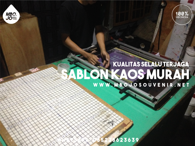 Sablon Kaos Paling Murah